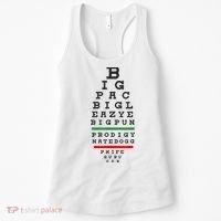 Old School Hip Hop Music Rap Legends Eye Chart 90s HipHop Women's Tank Top thumb 0