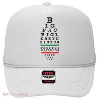Old School Hip Hop Music Rap Legends Eye Chart 90s HipHop Hat thumb 0