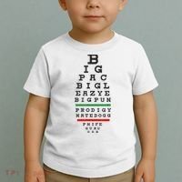 Old School Hip Hop Music Rap Legends Eye Chart 90s HipHop Toddler T-Shirt thumb 2