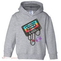 Old School Hip Hop Cassette Tape Retro 80s 90s Rap Mixtape Toddler Hoodie thumb 0