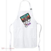 Old School Hip Hop Cassette Tape Retro 80s 90s Rap Mixtape Apron thumb 0