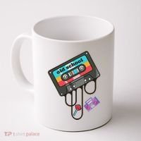 Old School Hip Hop Cassette Tape Retro 80s 90s Rap Mixtape Coffee Mug thumb 0