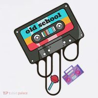 Old School Hip Hop Cassette Tape Retro 80s 90s Rap Mixtape Women's Hoodie thumb 2