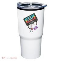 Old School Hip Hop Cassette Tape Retro 80s 90s Rap Mixtape Tumbler thumb 0