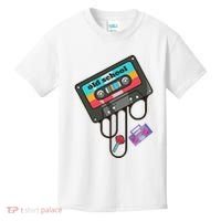 Old School Hip Hop Cassette Tape Retro 80s 90s Rap Mixtape Kids T-Shirt thumb 0