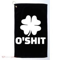 O'Shit Shamrock Golf Towel thumb 0
