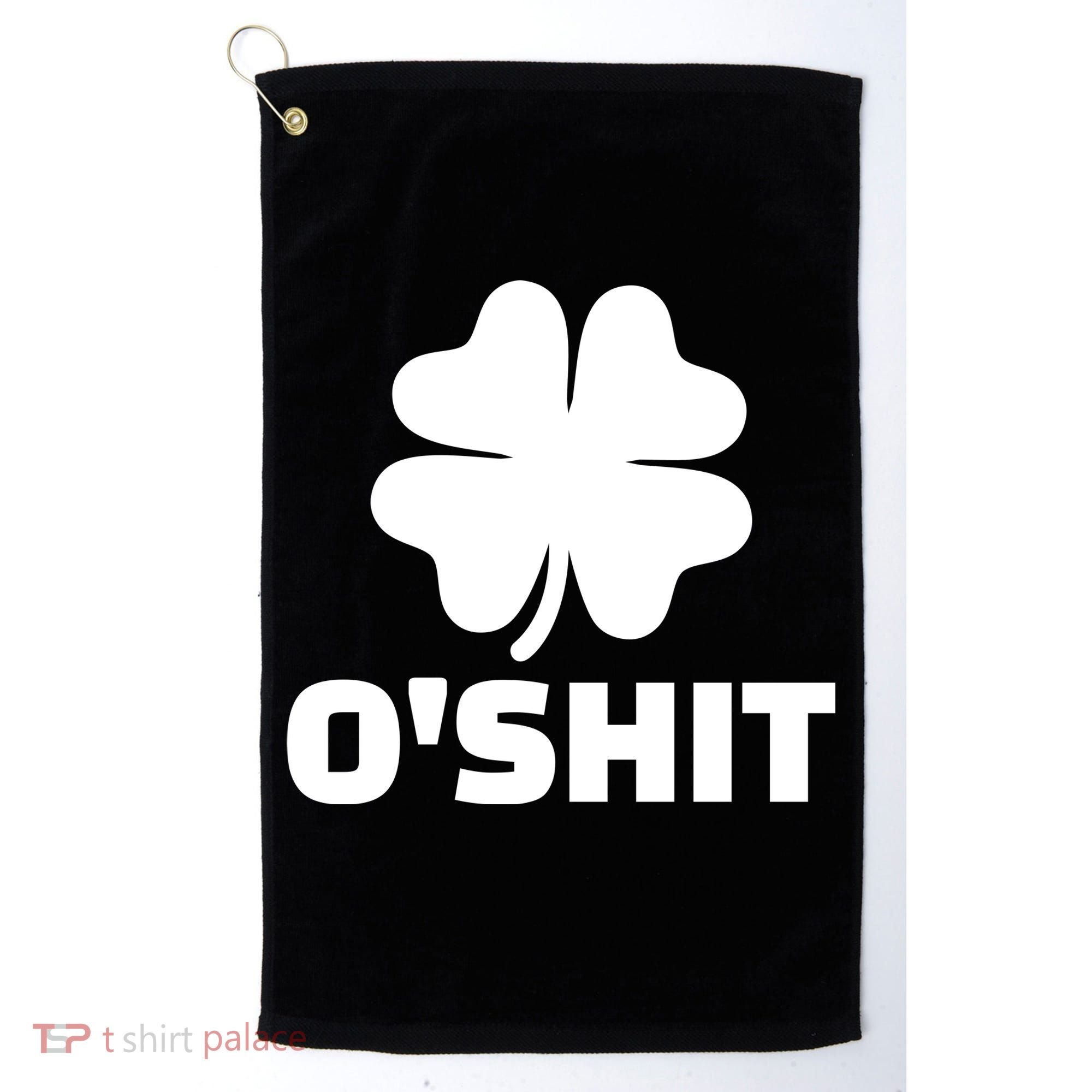 O'Shit Shamrock Golf Towel