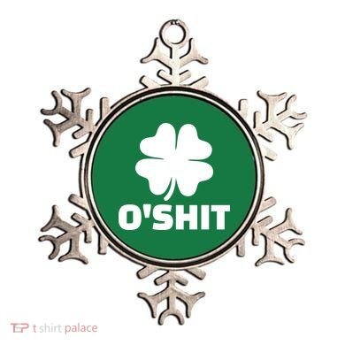 O'Shit Shamrock Ornament