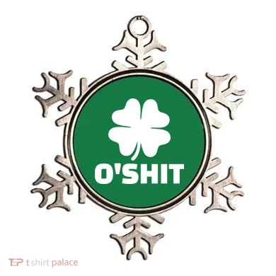 O'Shit Shamrock Ornament