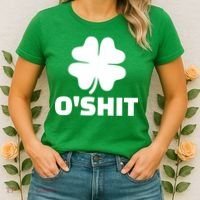 O'Shit Shamrock Women's T-Shirt thumb 2