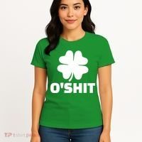 O'Shit Shamrock Women's T-Shirt thumb 4