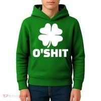 O'Shit Shamrock Kids Hoodie thumb 4