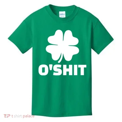O'Shit Shamrock Kids T-Shirt