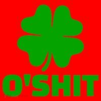 O'Shit Shamrock Santa Hat thumb 1