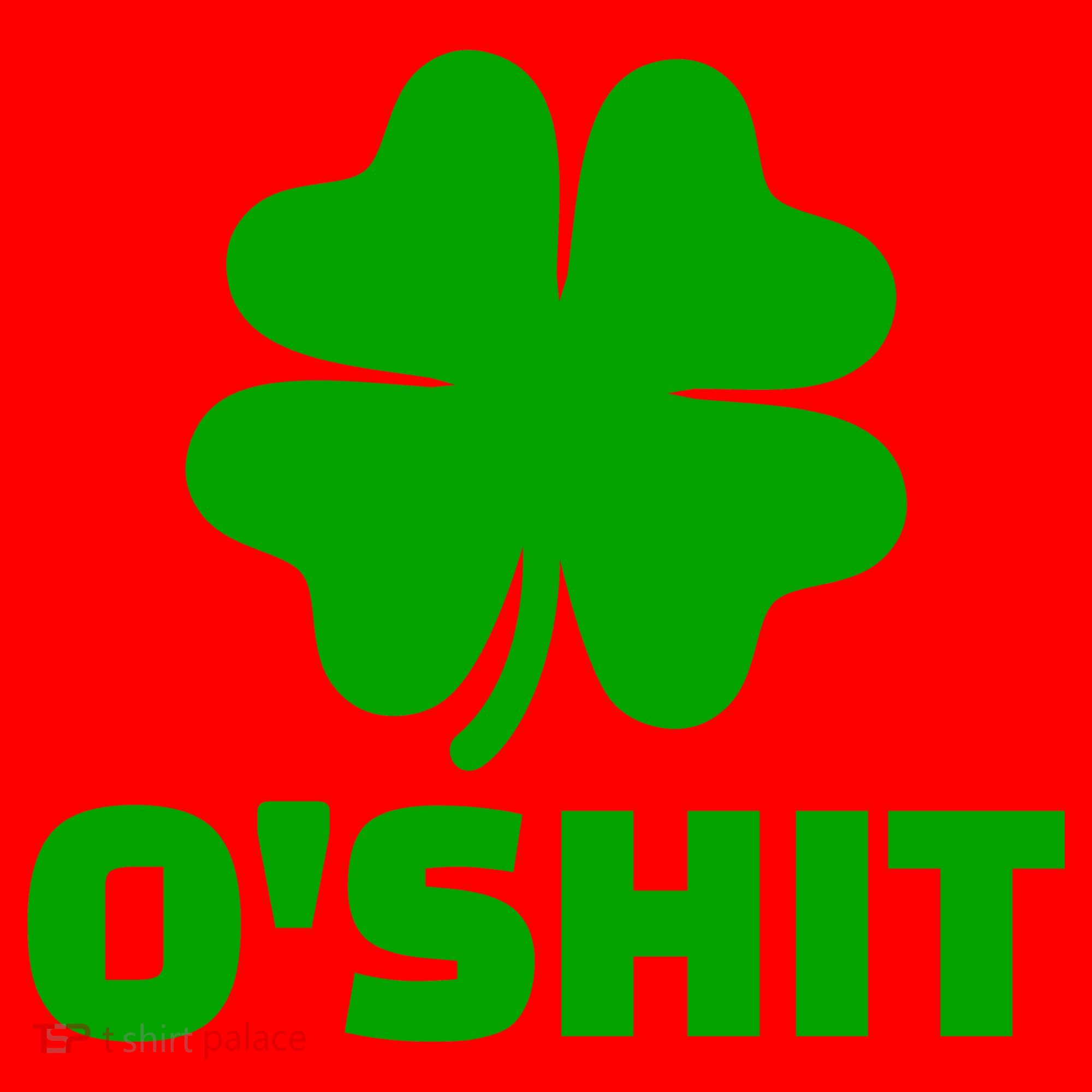 O'Shit Shamrock Santa Hat