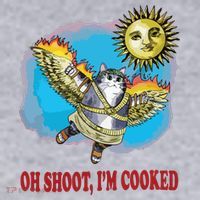 Oh Shoot Im Cooked Women's Sweatshirt thumb 2