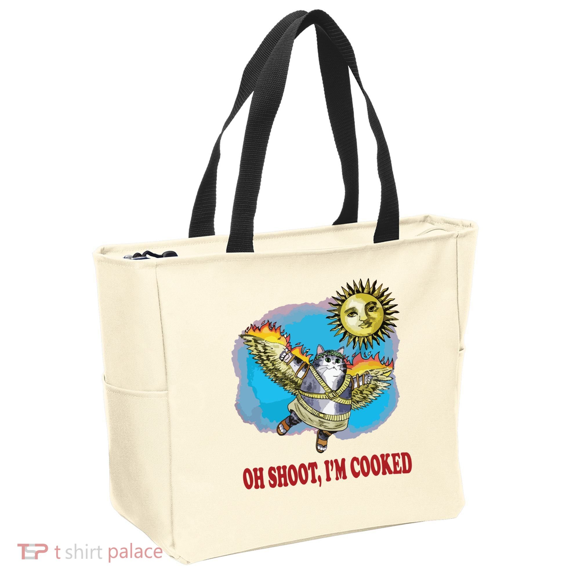 Oh Shoot Im Cooked Tote Bag
