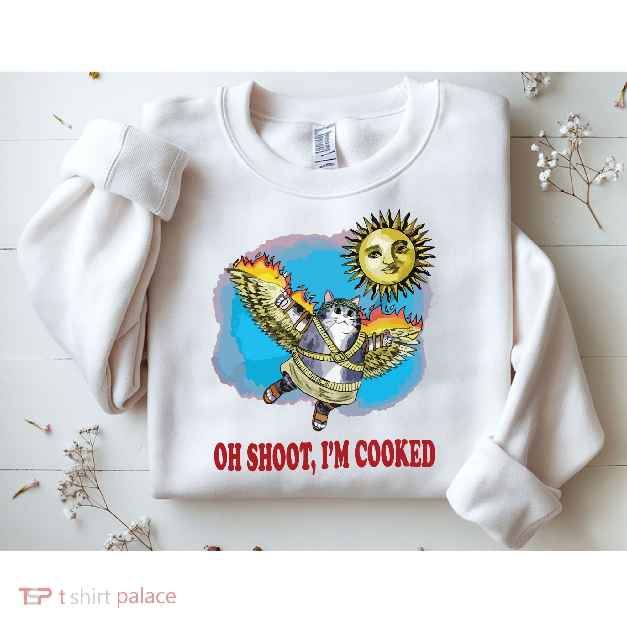 Oh Shoot Im Cooked Sweatshirt