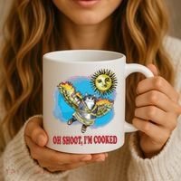 Oh Shoot Im Cooked Coffee Mug thumb 3