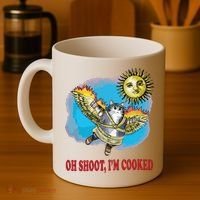 Oh Shoot Im Cooked Coffee Mug thumb 4