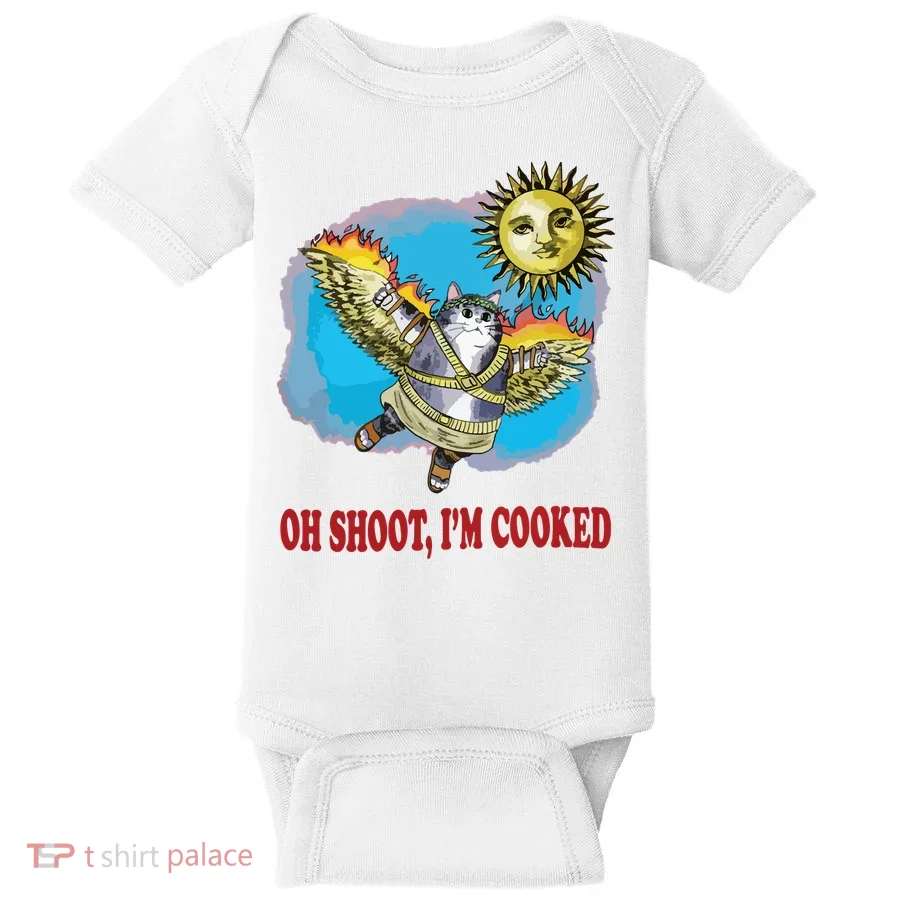 Oh Shoot Im Cooked Baby Bodysuit