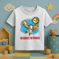 Oh Shoot Im Cooked Toddler T-Shirt thumb 3