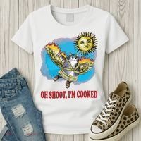 Oh Shoot Im Cooked Women's T-Shirt thumb 3