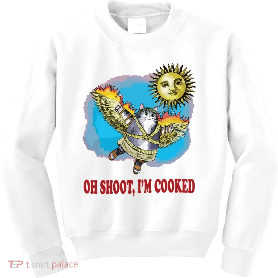 Oh Shoot Im Cooked Kids Sweatshirt