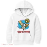 Oh Shoot Im Cooked Kids Hoodie thumb 0