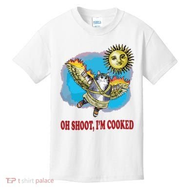 Oh Shoot Im Cooked Kids T-Shirt