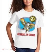 Oh Shoot Im Cooked Kids T-Shirt thumb 2