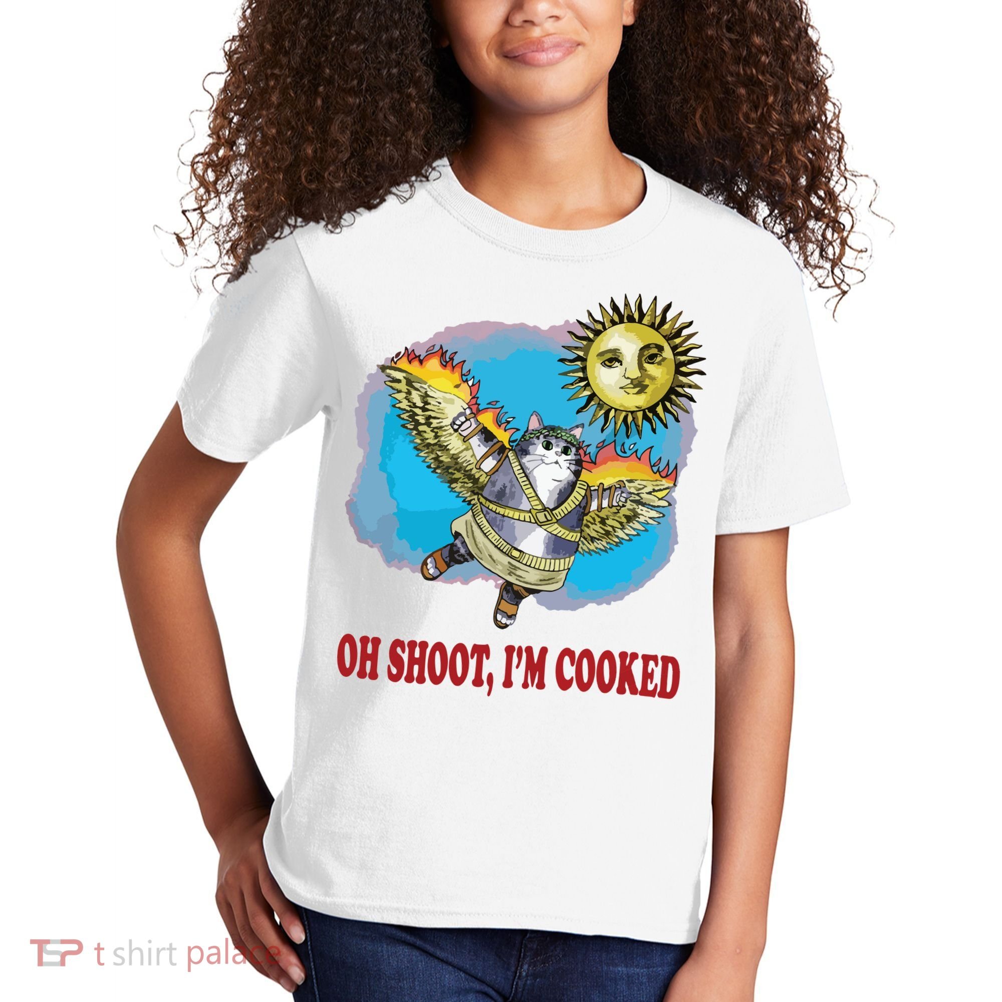 Oh Shoot Im Cooked Kids T-Shirt