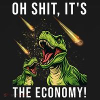 Oh Shit Its The Economy T-Rex Bucket Hat thumb 4
