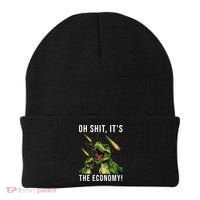 Oh Shit Its The Economy T-Rex Beanie thumb 0