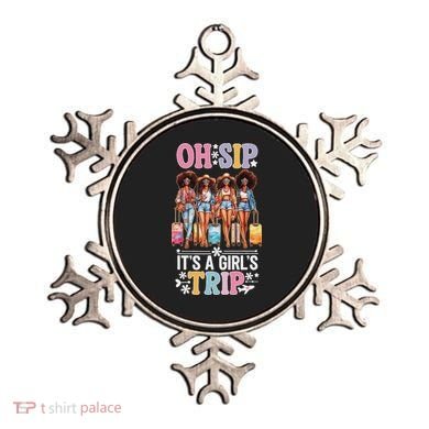 Oh Sip ItS A Girl Trip Ornament
