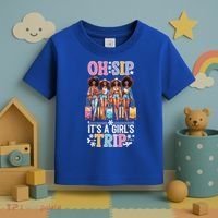Oh Sip ItS A Girl Trip Toddler T-Shirt thumb 3