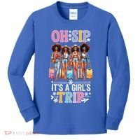 Oh Sip ItS A Girl Trip Kids Long Sleeve Shirt thumb 0