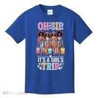Oh Sip ItS A Girl Trip Kids T-Shirt thumb 0