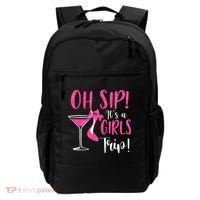 Oh Sip It's A Trip Fun Wine Party Hight Heel Backpack thumb 0