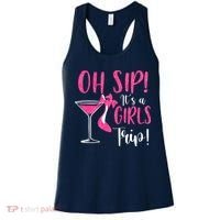 Oh Sip It's A Trip Fun Wine Party Hight Heel Women's Tank Top thumb 0