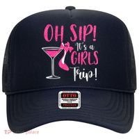 Oh Sip It's A Trip Fun Wine Party Hight Heel Hat thumb 0