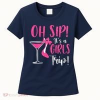 Oh Sip It's A Trip Fun Wine Party Hight Heel Women's T-Shirt thumb 0