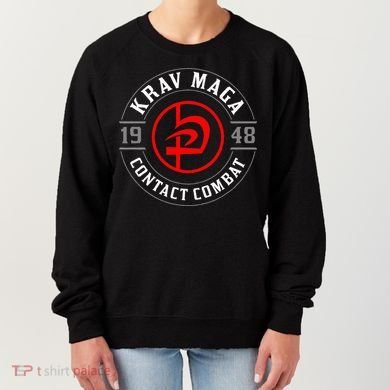 Old School Krav Maga Hebrew Symbol Logo Women's Sweatshirt