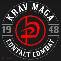 Old School Krav Maga Hebrew Symbol Logo Polo thumb 3