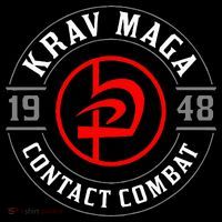 Old School Krav Maga Hebrew Symbol Logo Women's Hoodie thumb 2