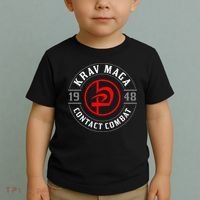 Old School Krav Maga Hebrew Symbol Logo Toddler T-Shirt thumb 2
