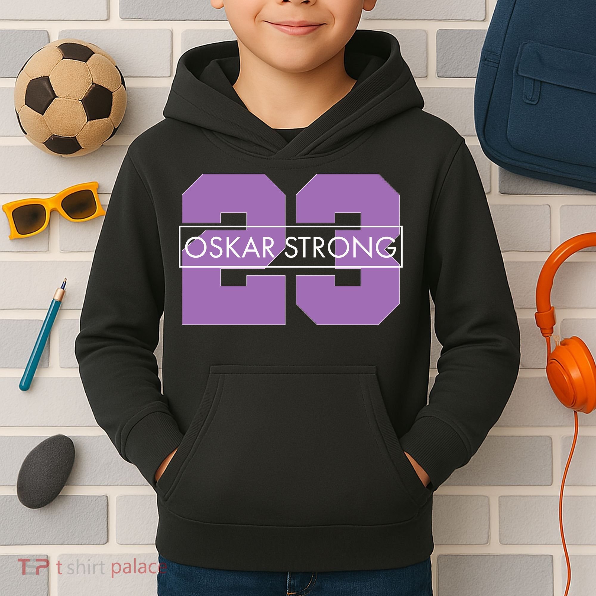Oskar Strong Kids Hoodie