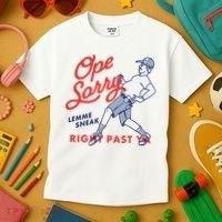 Ope Sorry Lemme Sneak Right Past Ya Kids T-Shirt thumb 3