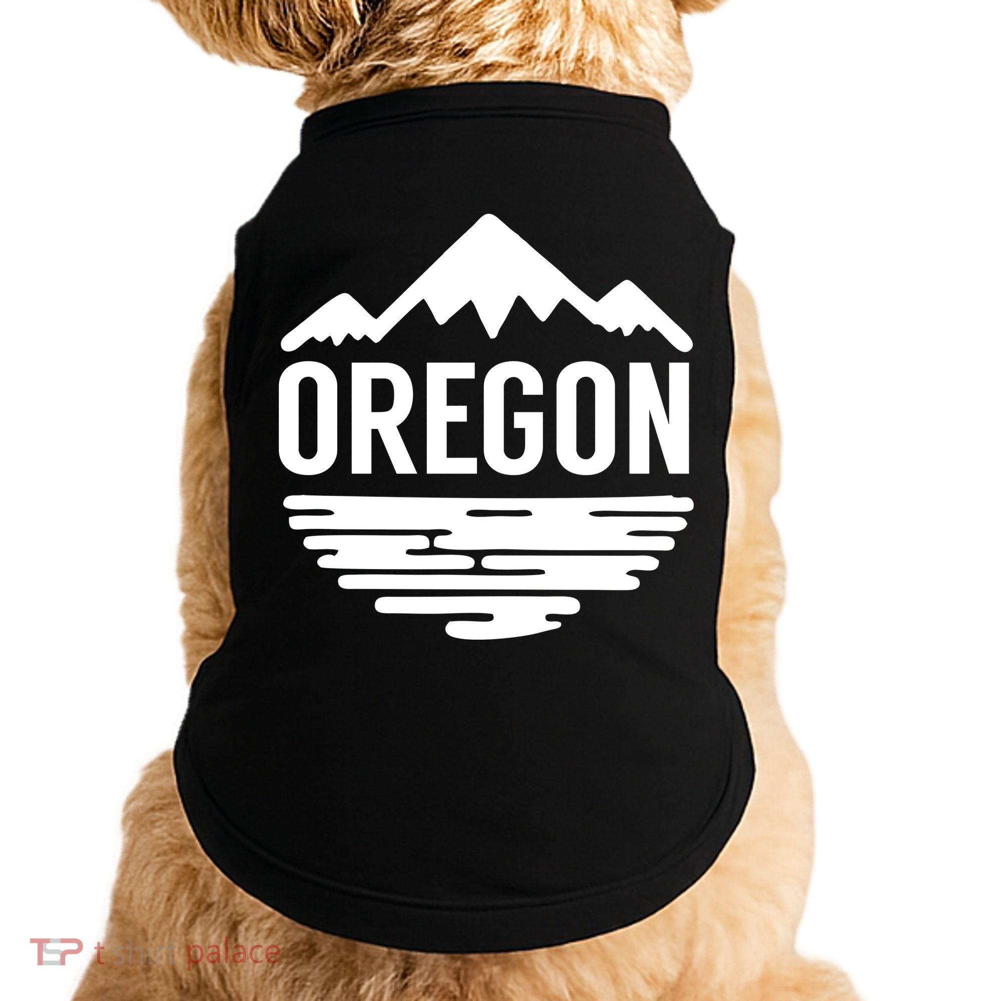 Oregon Simple Logo Doggie Tank