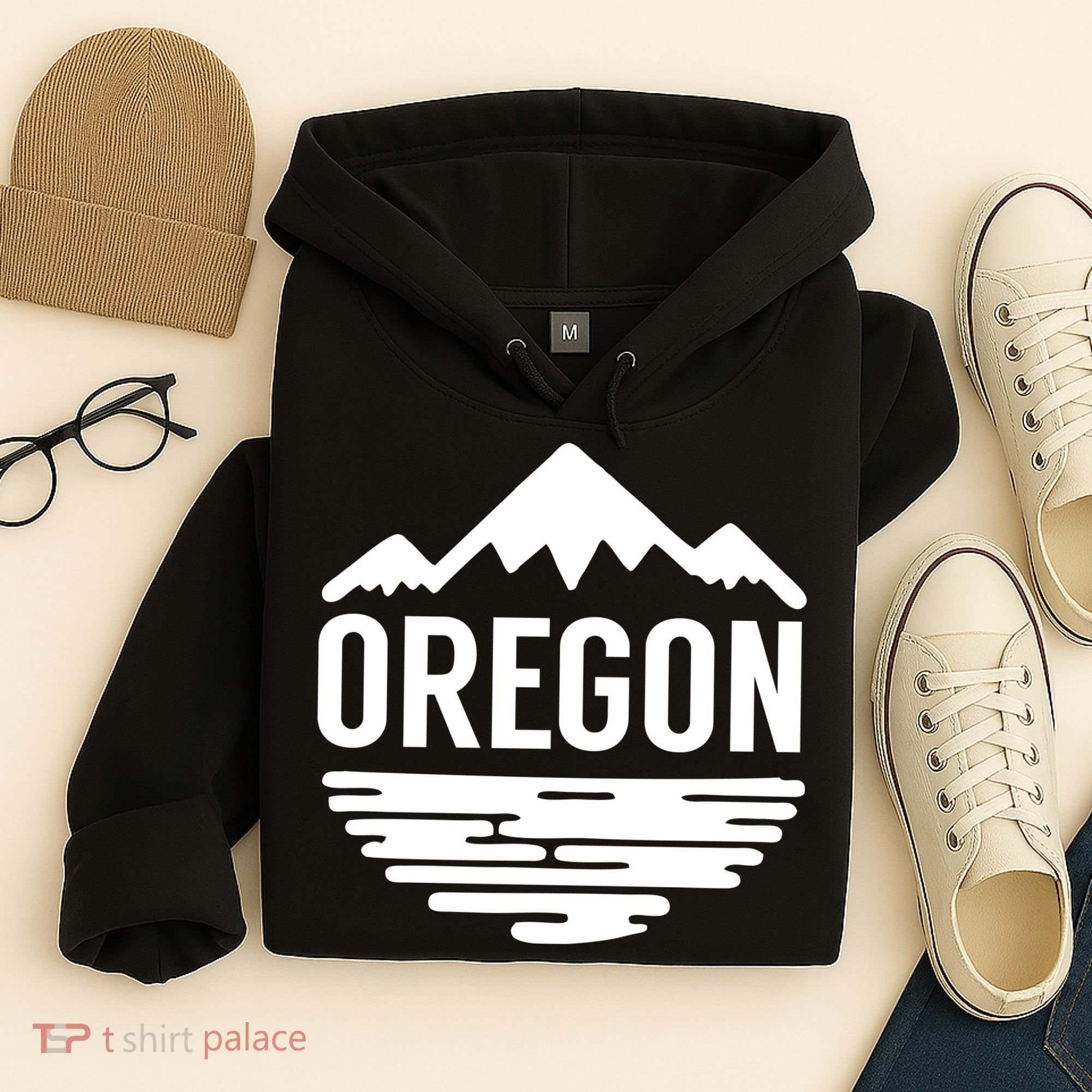 Oregon Simple Logo Hoodie